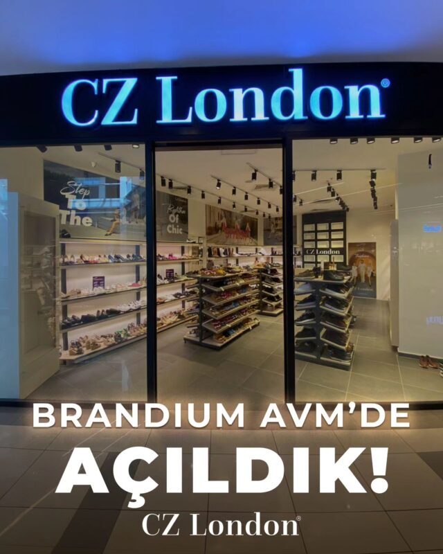 🎉 CZ London İstanbul’da!🎉

🎉 Heyecan verici bir haberimiz var! CZ London, renkli ayakkabılarıyla İstanbul'un gözde alışveriş merkezlerinden Brandium AVM'de yeni bir durağa merhaba diyor! 🌟

Ayakkabılarımızla İstanbul'un benzersiz tarzına yeni bir soluk getirecek koleksiyonlarımızı keşfetmek için bizi ziyaret etmeyi unutmayın. Ayrıca, açılışımıza özel sürprizler ve indirimler de sizi bekliyor olacak! 🛍️

✨Bizi takip ederek en yeni ürünlerimizden ve etkinliklerimizden haberdar olabilirsiniz. 

 #czlondon #brandiumavm  #tarzınızıtamamlayın